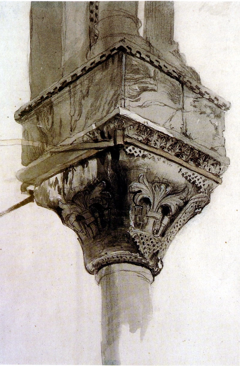 Cesto e Capitello del Giglio, Basilica di San Marco, Venezia, 1849 - 1852